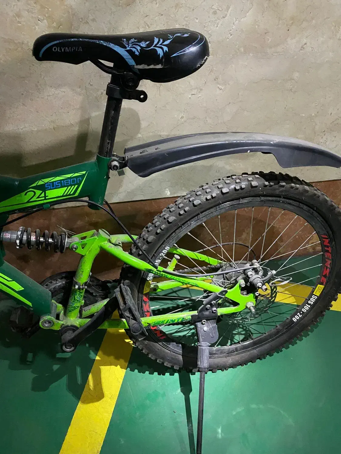 دوچرخه ۲۴ تمام کمک full suspension|دوچرخه، اسکیت، اسکوتر|ری, دولت‌آباد|دیوار