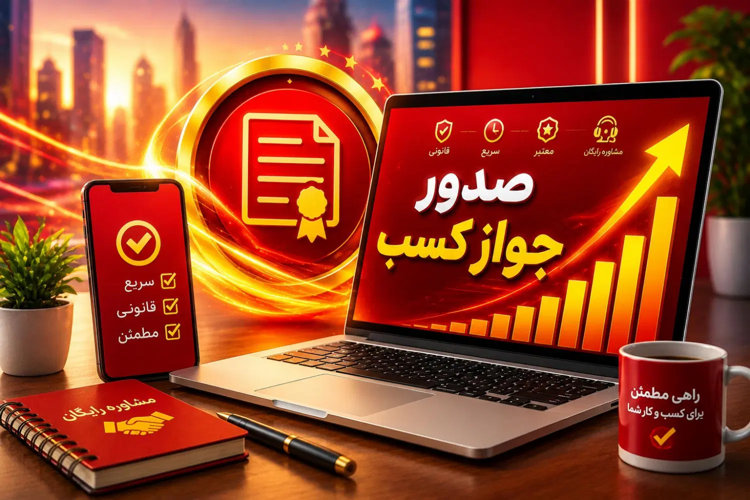 صدور جواز کسب صنفی و مشاغل خانگی|خدمات مالی، حقوقی و اداری|اصفهان, سعادتآباد|دیوار