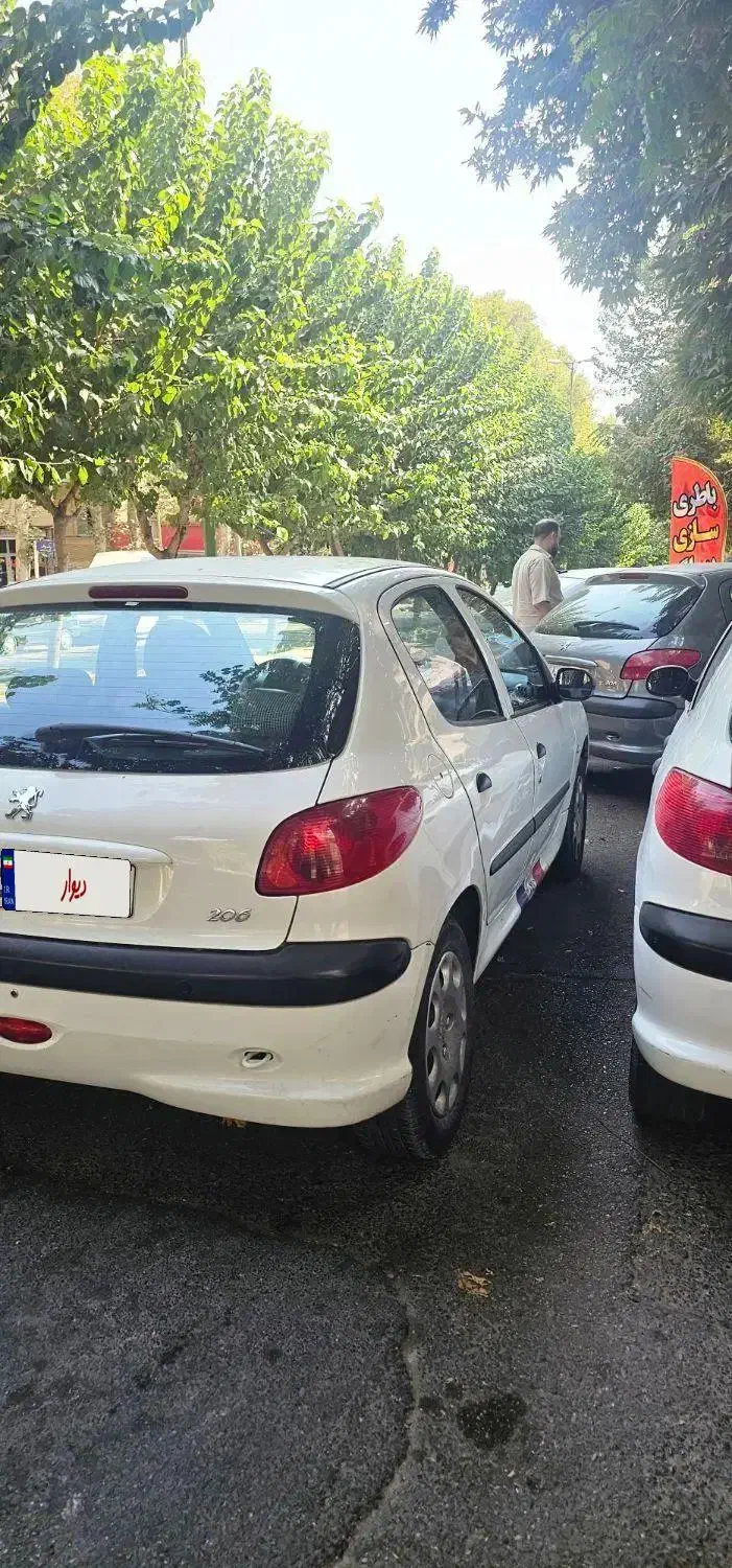 ۲۰۶ تیپ ۲ ۹۶|خودرو سواری و وانت|تهران, شیراز|دیوار