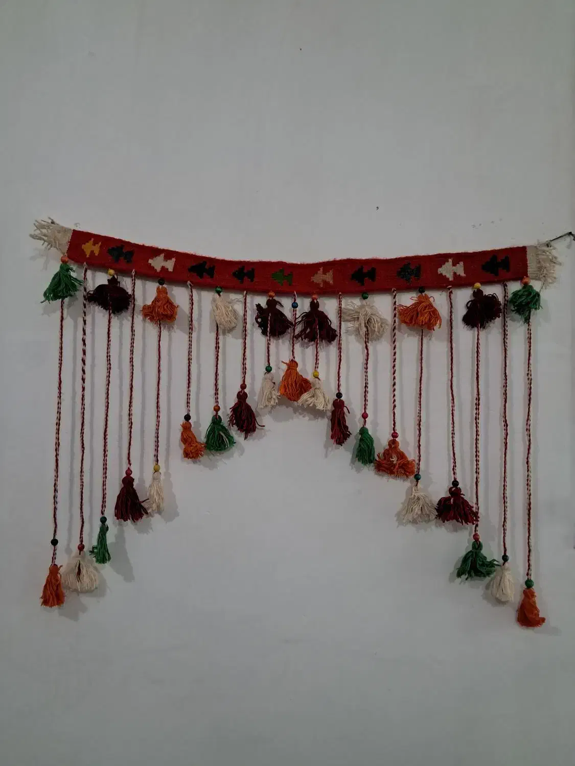 آویز سردر گلیم ۱۱۰ سانت طول  در ۸۵ ارتفاع|صنایع دستی و سایر لوازم تزئینی|قیروکارزین, |دیوار