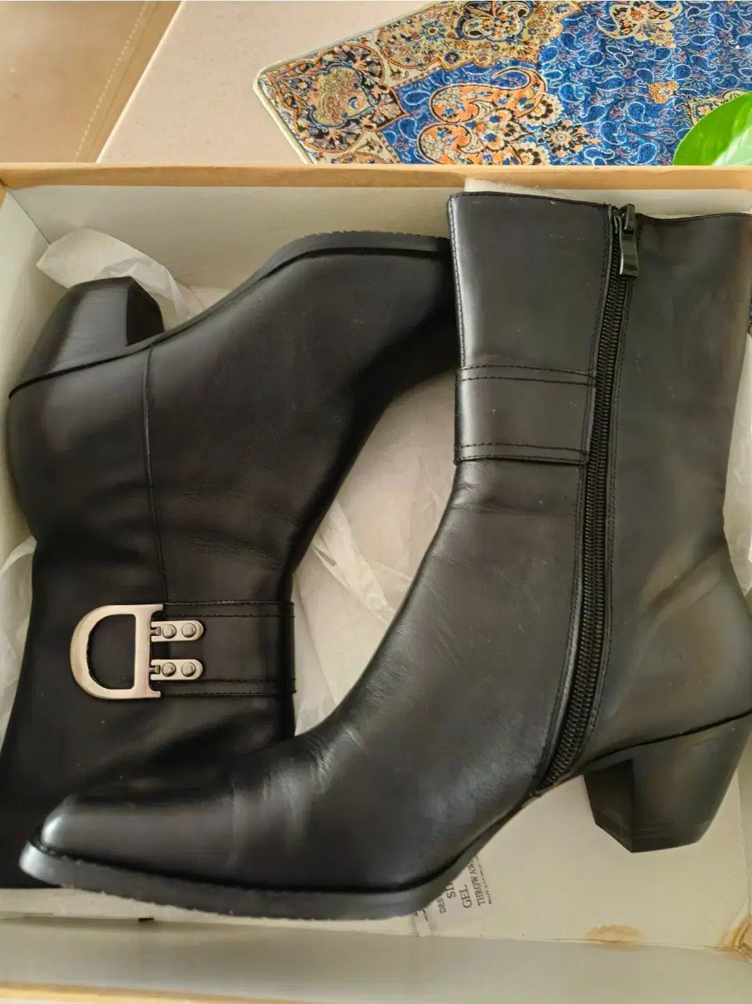 چکمه زنانه چرم ایتالیایی|کیف، کفش، کمربند|اصفهان, فرهنگیان|دیوار