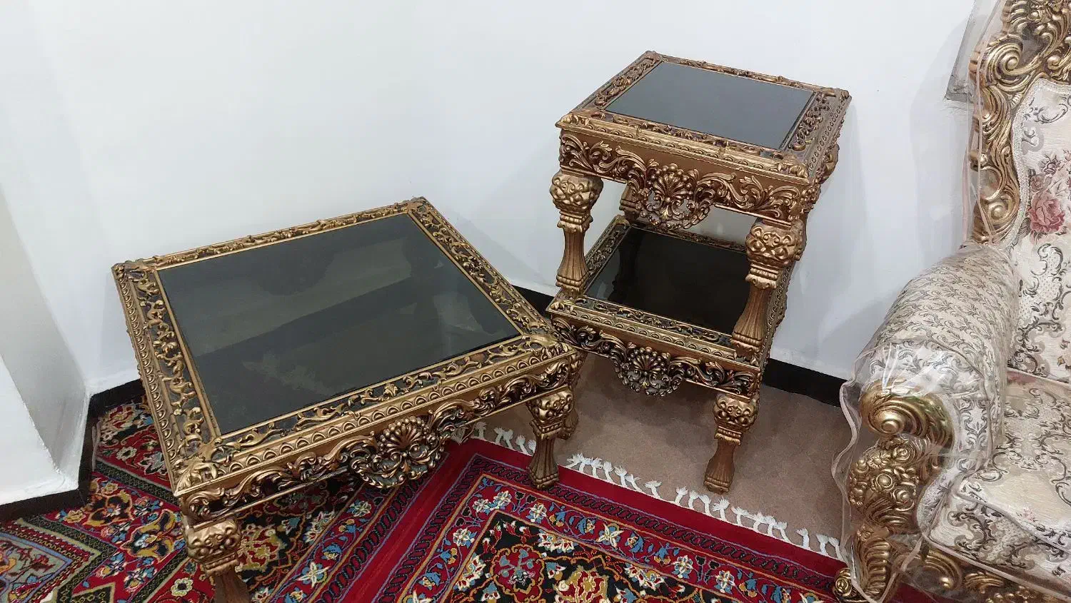 مبل سلطنتی|مبلمان خانگی و میز عسلی|شوش, |دیوار