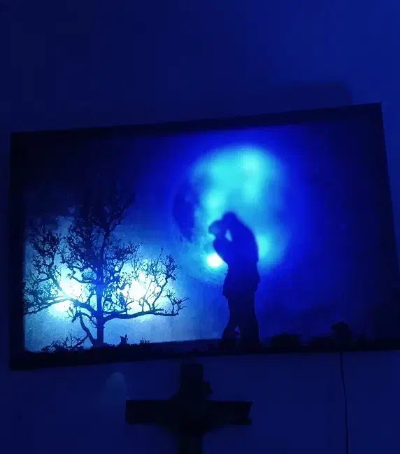 تابلو عاشقانه|تابلو، نقاشی، عکس|قم, علی آباد سعدگان|دیوار