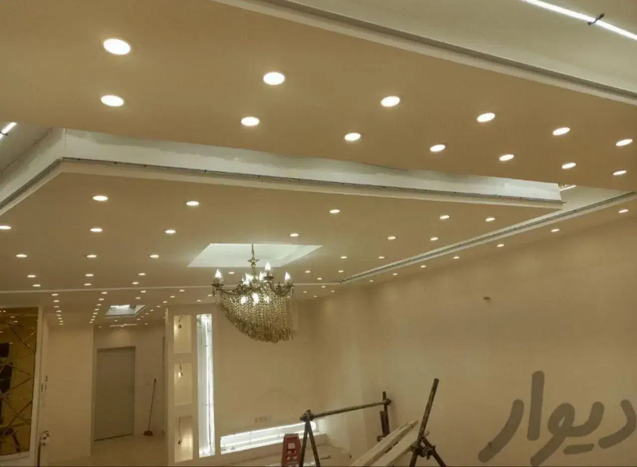 سیم کشی برقکار اتصالات .مفصل نور مخفی .لاین نوری|خدمات پیشه و مهارت|ارومیه, |دیوار