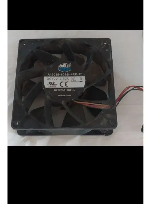 فن ماینر کولر مستر 12در12 پرسرعت 2آمپر|قطعات و لوازم جانبی رایانه|اردبیل, |دیوار