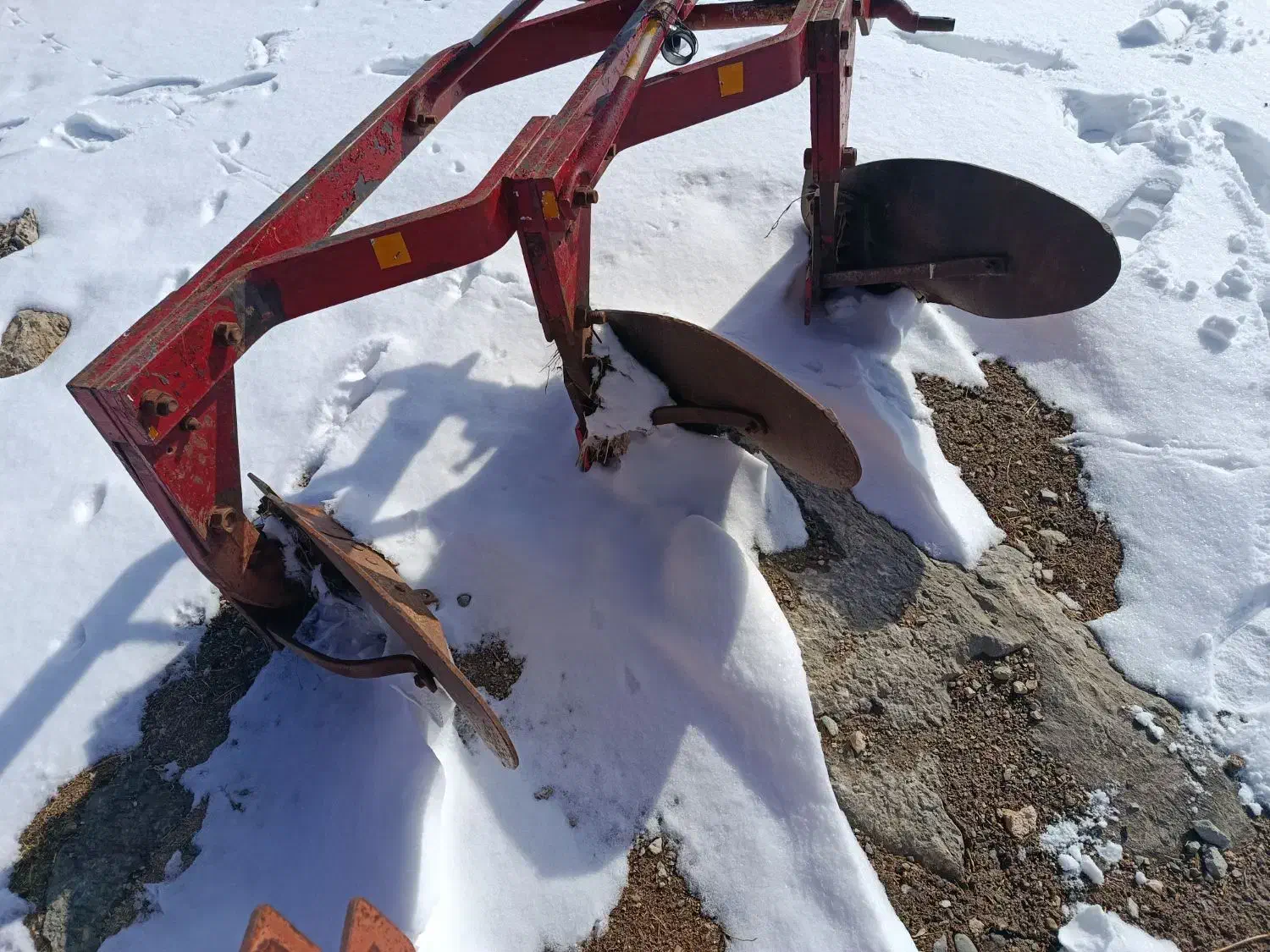 گاو آهن 14سه خیش|خودرو سنگین|کرانی, |دیوار