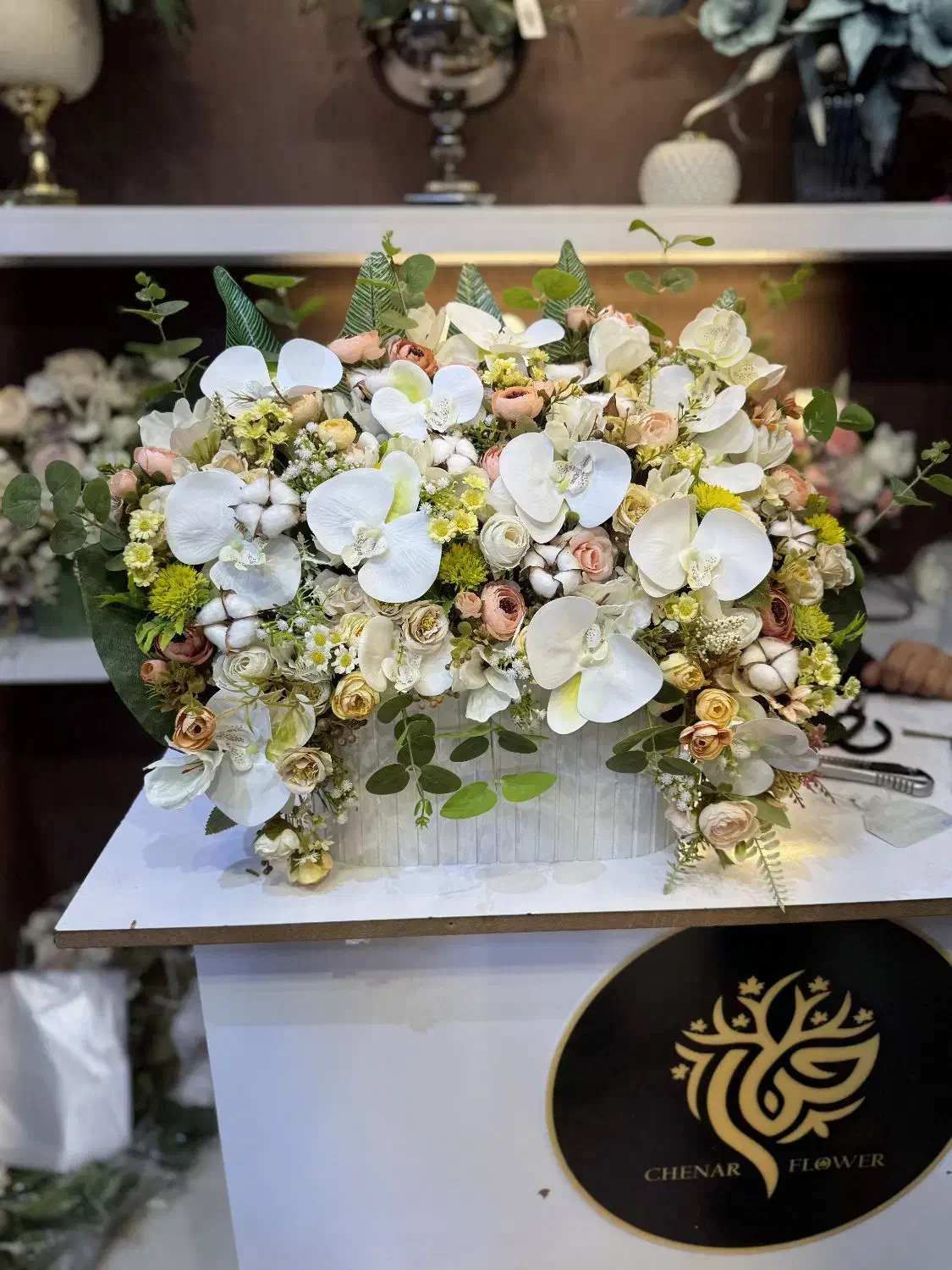 باکس گل مصنوعی|گل مصنوعی|تبریز, |دیوار