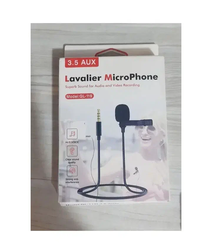 میکروفون یقه ایی (قابلیت اتصال به گوشی)|صوتی و تصویری|معمولان, |دیوار