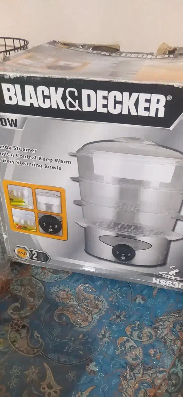 بخار پز بلک اند دکر ساخت انگلیس|سایر لوازم برقی|محمدیه-قزوین, |دیوار