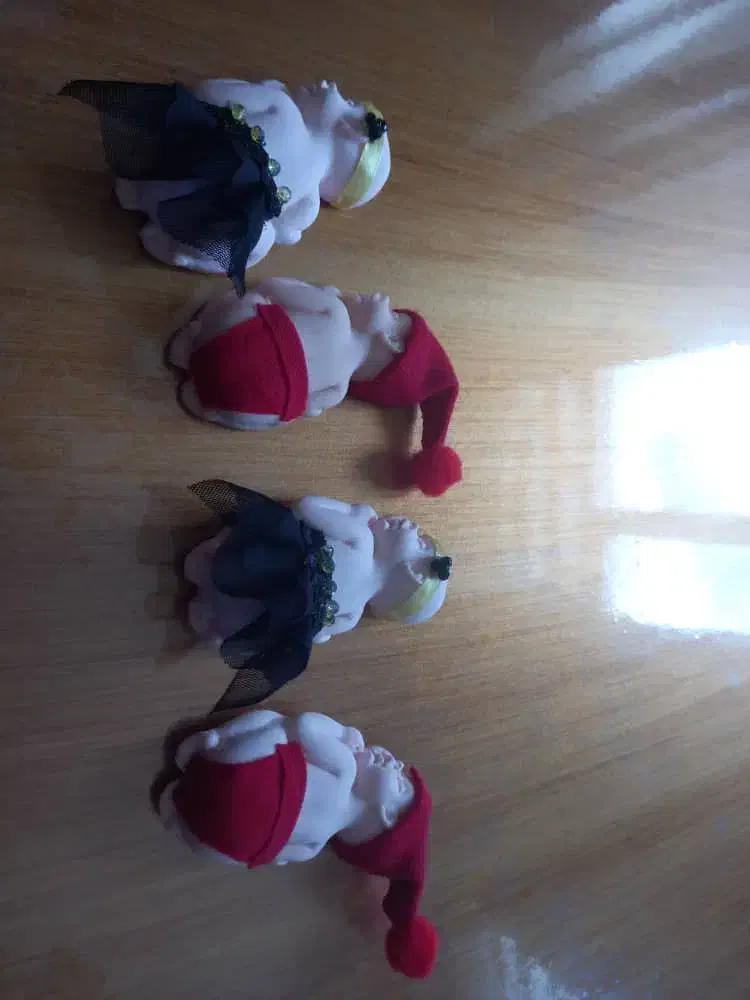 مجسمه نوزاد خمیر چینی|صنایع دستی و سایر لوازم تزئینی|اصفهان, باغ زرشک|دیوار