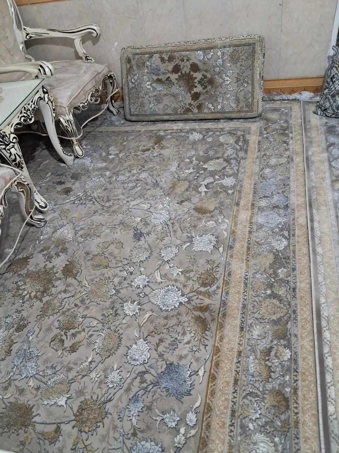 فرش|فرش|آبیک, |دیوار