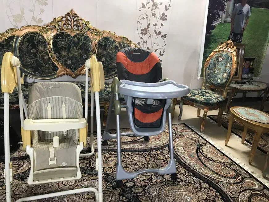 تاب برقی موزیکال و صندلی غذا mamalove|اسباب و اثاث بچه|شیراز, حافظیه|دیوار