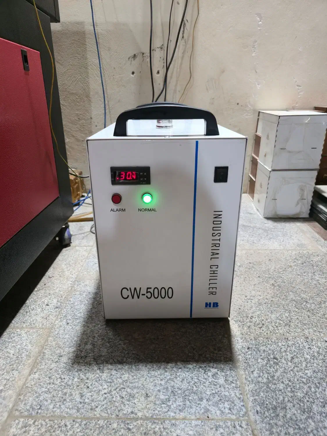 دستگاه لیزر غیرفلزات co2 کم کارکرد|ماشین‌آلات صنعتی|ری, امین آباد|دیوار
