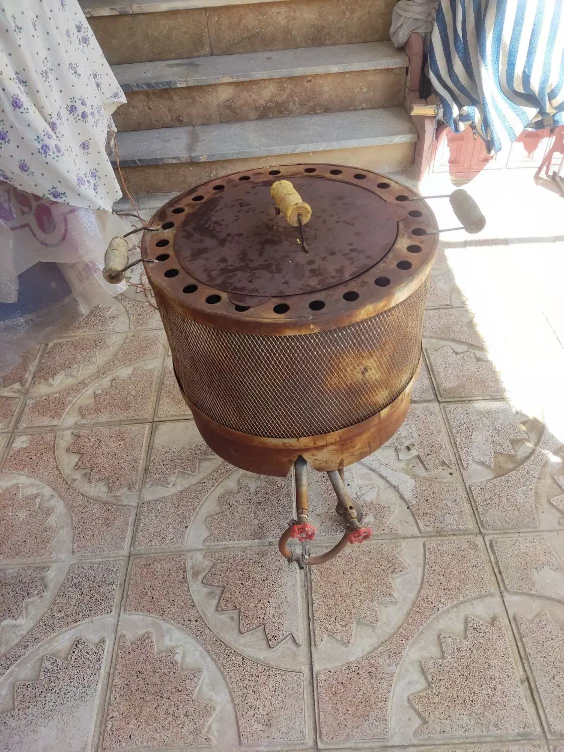 تنور گازی برای کولیره تنوری|اجاق گاز و لوازم برقی پخت‌وپز|کامیاران, |دیوار