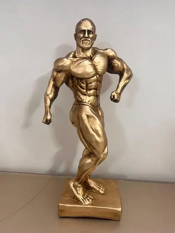 تندیس هادی چوپان|مجسمه، تندیس، ماکت|پاکدشت, شهرک انقلاب|دیوار