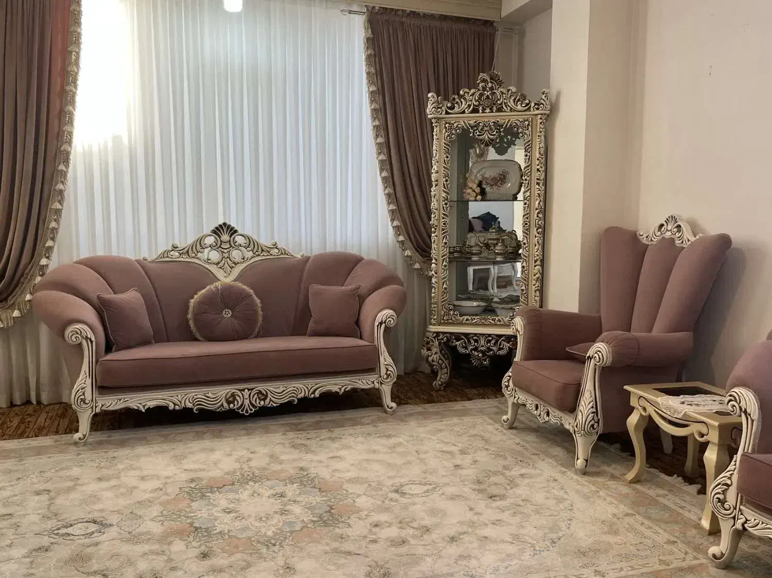 مبل هفت نفره در حد نو|مبلمان خانگی و میز عسلی|مراغه, |دیوار