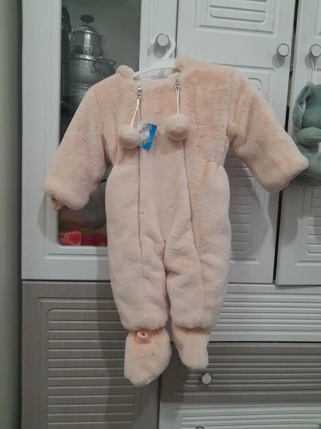 کاپشن سرهمی خزدار|کفش و لباس بچه|مشهد, انقلاب|دیوار