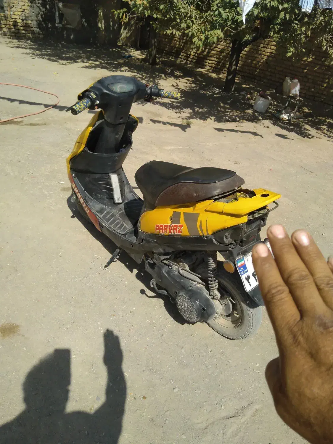 موتور اسکوتر پرواز 100 فریمان|موتورسیکلت|قلندر آباد, |دیوار
