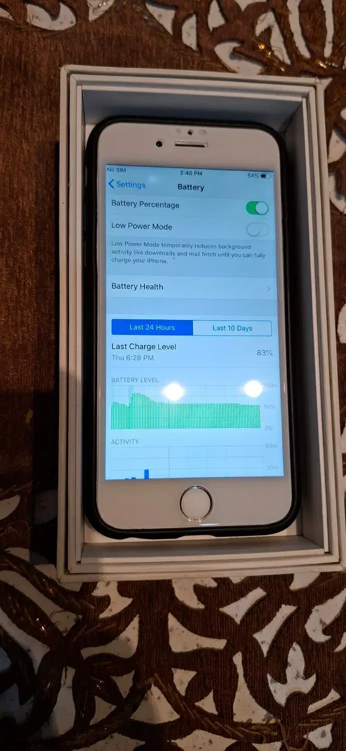 ایفون ۶ ۶۴گیگ سالم باباتری ۱۰۰|موبایل|تهران, تجریش|دیوار