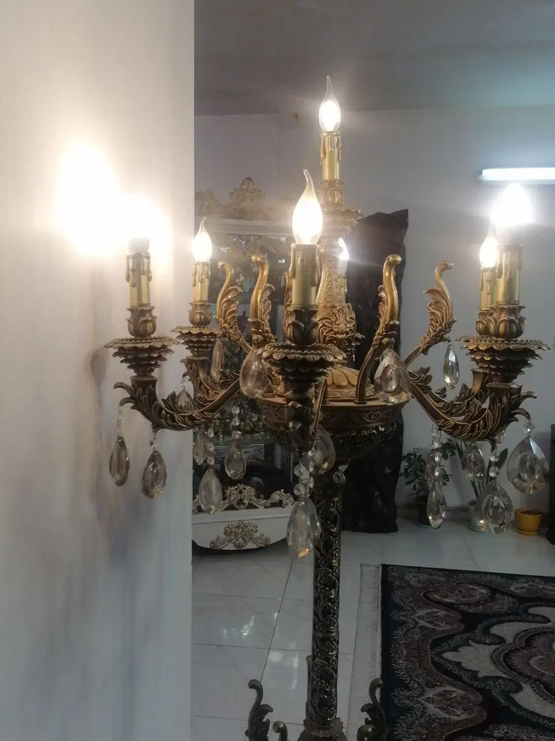 کنار سالنی|چراغ خواب و آباژور|پاکدشت, شهرک انقلاب|دیوار