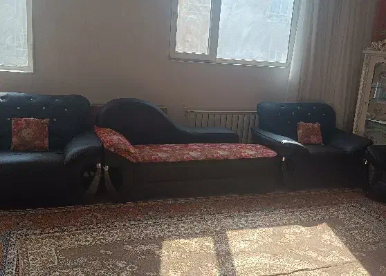 مبل چرم|مبلمان خانگی و میز عسلی|بیرجند, |دیوار