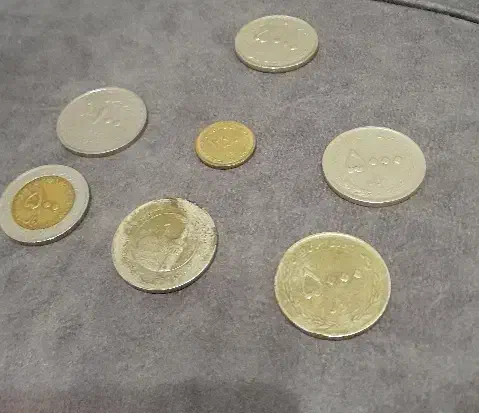 سکه های قدیمی|کلکسیون سکه، تمبر، اسکناس|آستارا, |دیوار