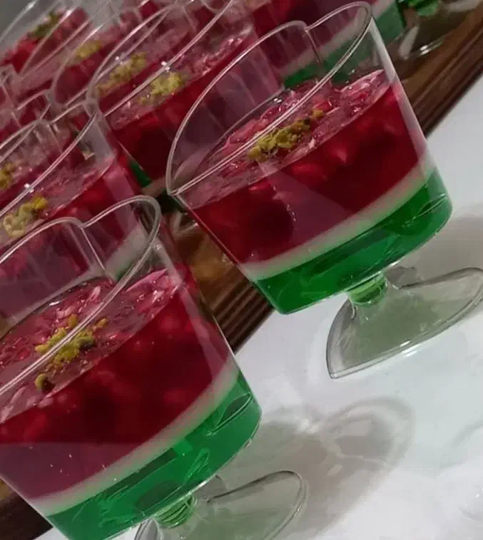 ژله ی یلدایی|خوردنی و آشامیدنی|قم, باغ کرباسی|دیوار