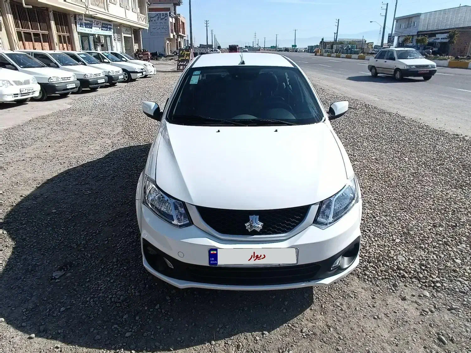 ساینا مدل۱۴۰۲ دوگانه فابریک بی رنگ شاسی پلمپ|خودرو سواری و وانت|بندر ترکمن, |دیوار