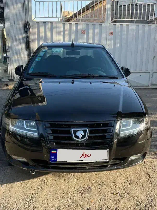 سمند سورن پلاس دوگانه کارخانه مشکی مدل۱۴۰۲|خودرو سواری و وانت|شهرضا, |دیوار