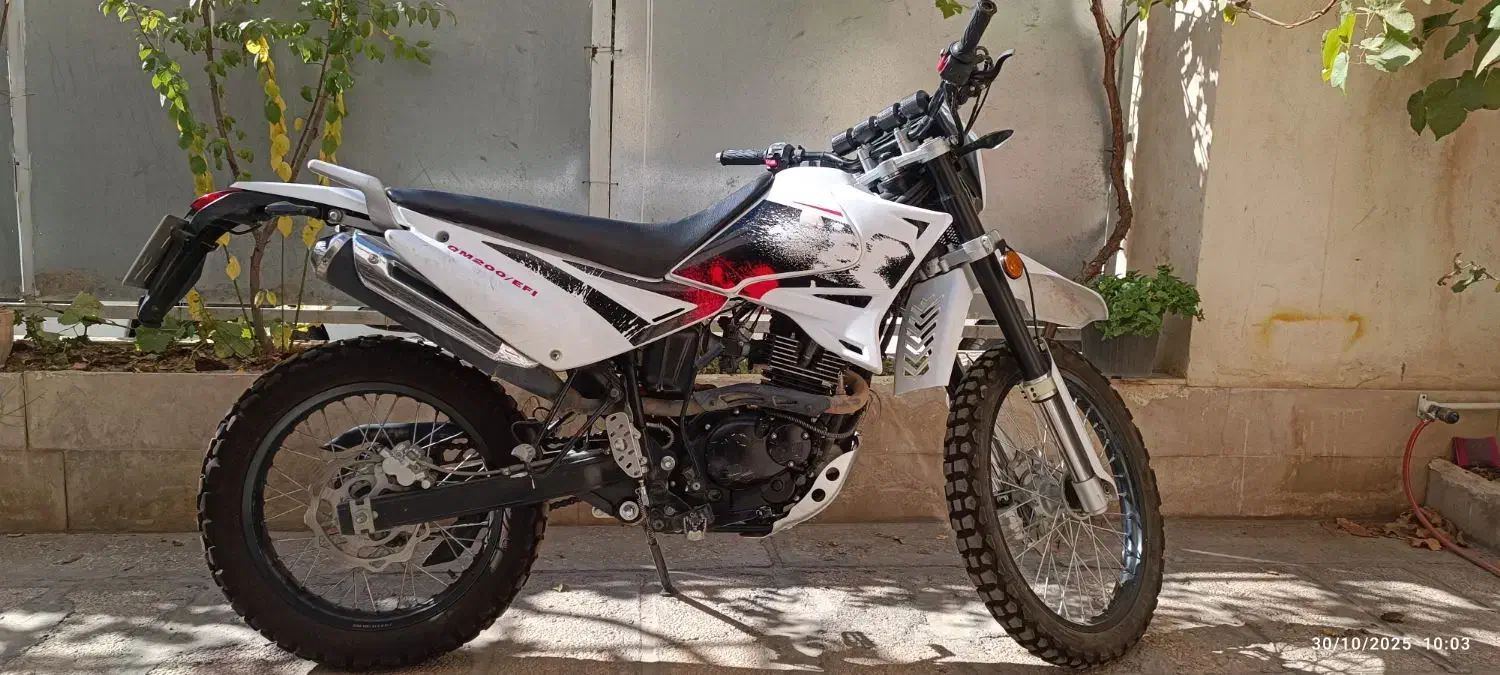 موتور تریل روان مدل ۱۴۰۱ کم کار|موتورسیکلت|مشهد, جاهد شهر|دیوار
