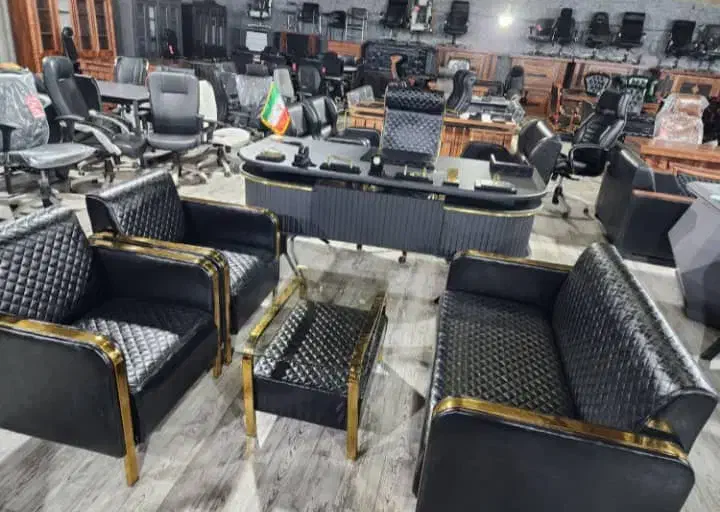 میز مدیریت کنفرانس فلزی مبل اداری صندلی توری|دفتر کار|تهران, نیاوران|دیوار