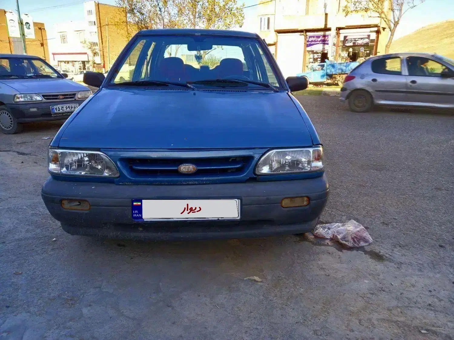 پراید اطلسی مدل ۸۴ بی رنگ موتور سالم|خودرو سواری و وانت|بیجار, |دیوار