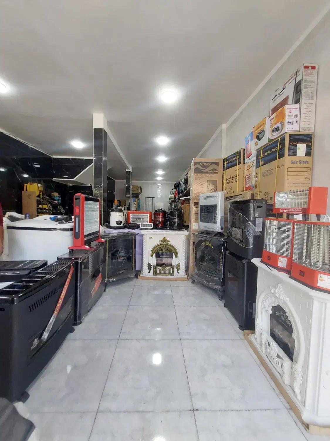 هیتر برقی . جارو برقی بخاری با دودکش و بدون دودکش|بخاری، هیتر، شومینه|دورود, |دیوار