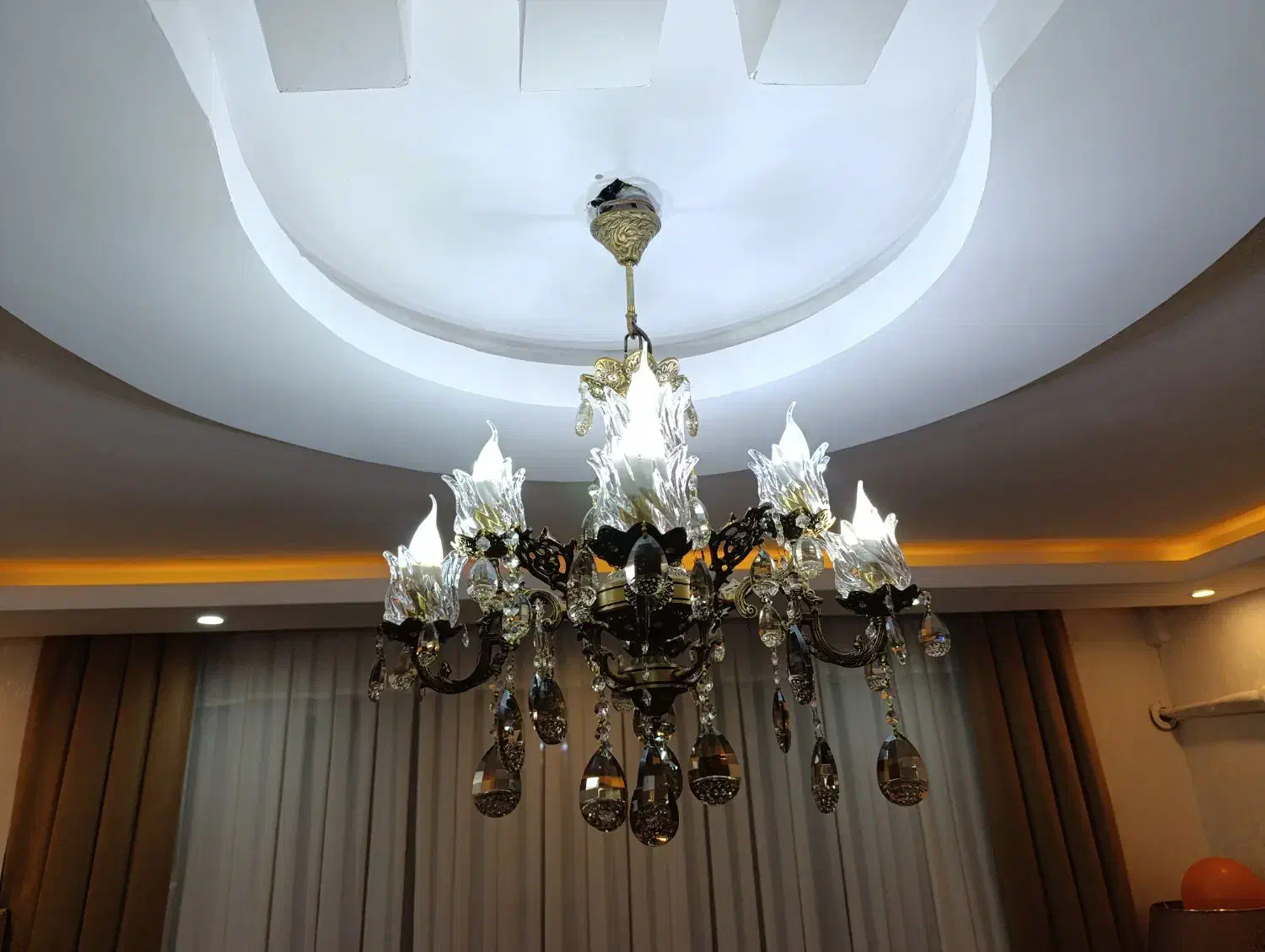 لوستر پذیرایی|لوستر و چراغ آویز|خمین, |دیوار