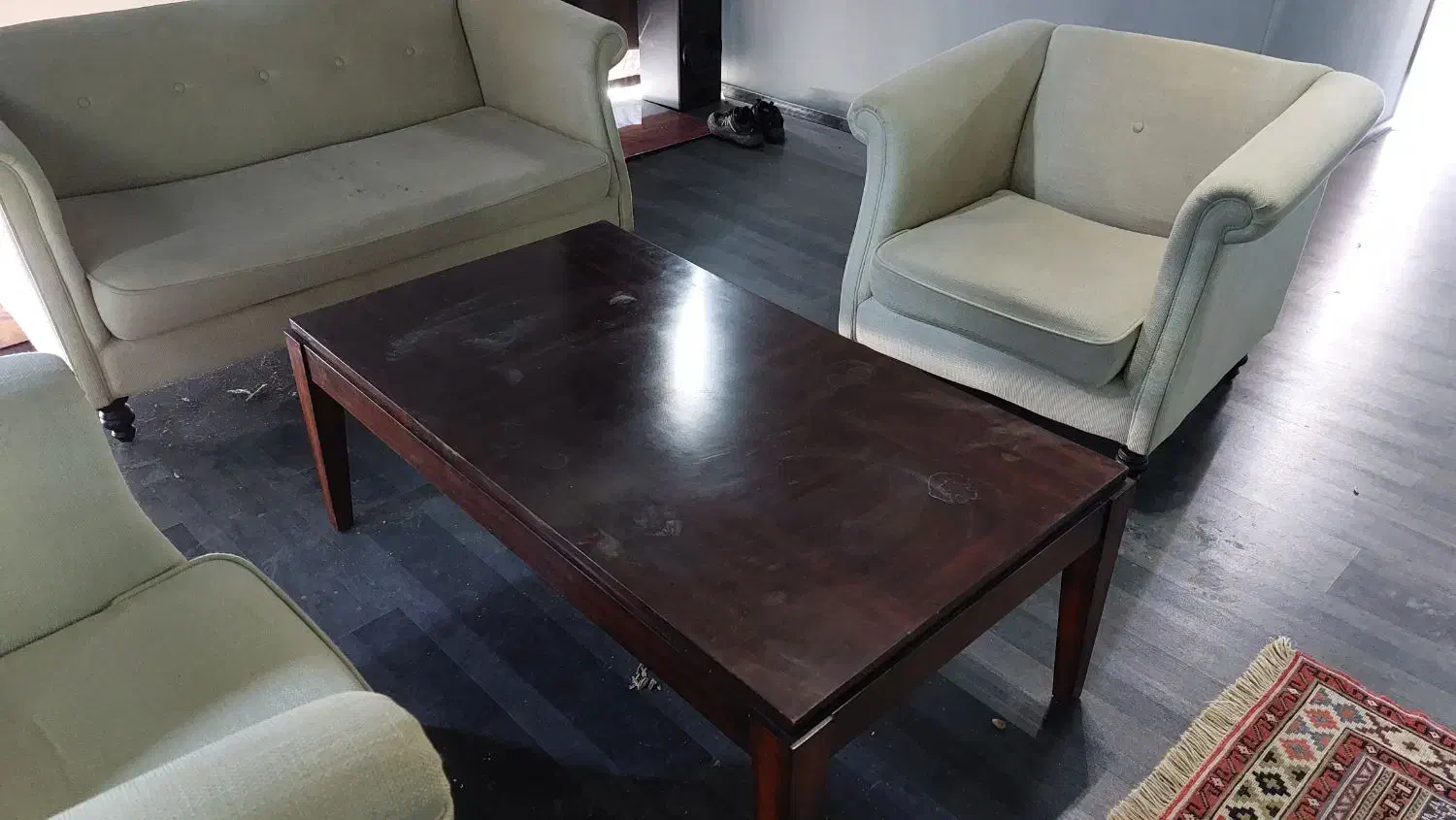 مبل ۴ نفره|مبلمان خانگی و میز عسلی|کیش, |دیوار