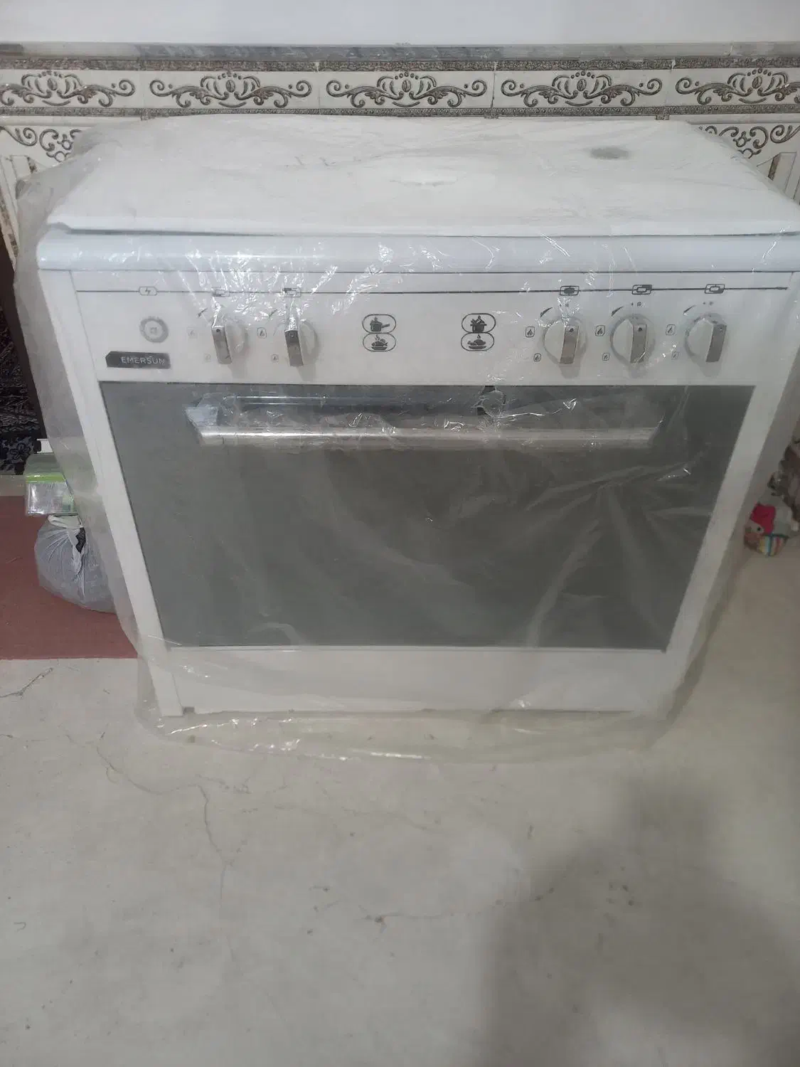 اجاق گاز پنج شعله تازه تا حالا استفاده نشده|اجاق گاز و لوازم برقی پختوپز|کبودرآهنگ, |دیوار