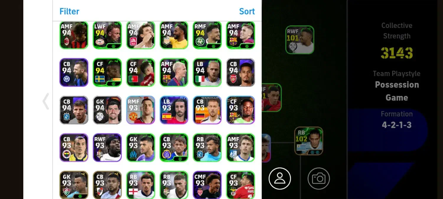 اکانت efootball گاد|کنسول، بازی ویدئویی و آنلاین|قم, زاویه|دیوار