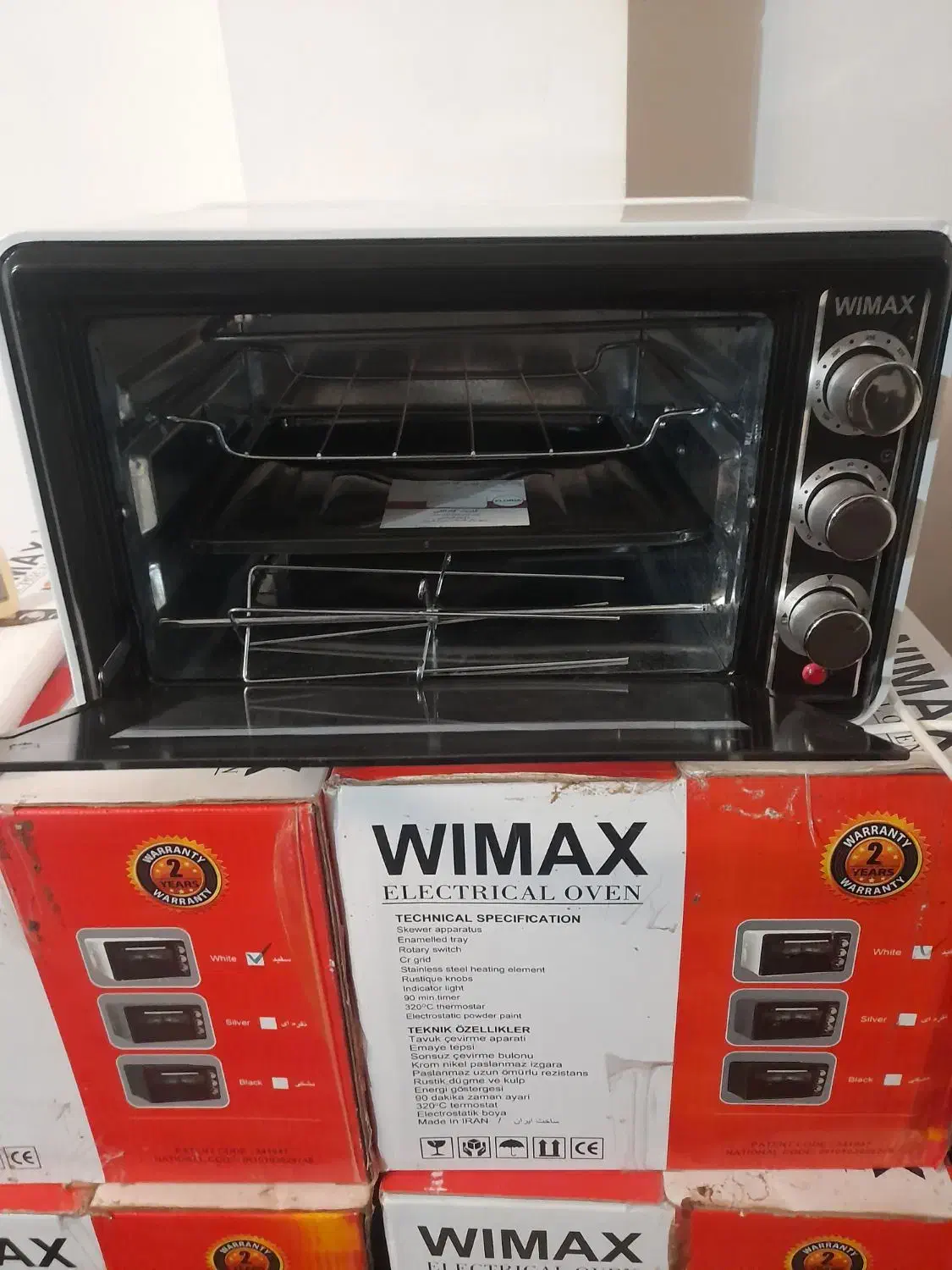 اون توستر  وایمکس 50 لیتر WIMAX|اجاق گاز و لوازم برقی پخت‌وپز|رشت, شهرک آیت الله منتظری|دیوار