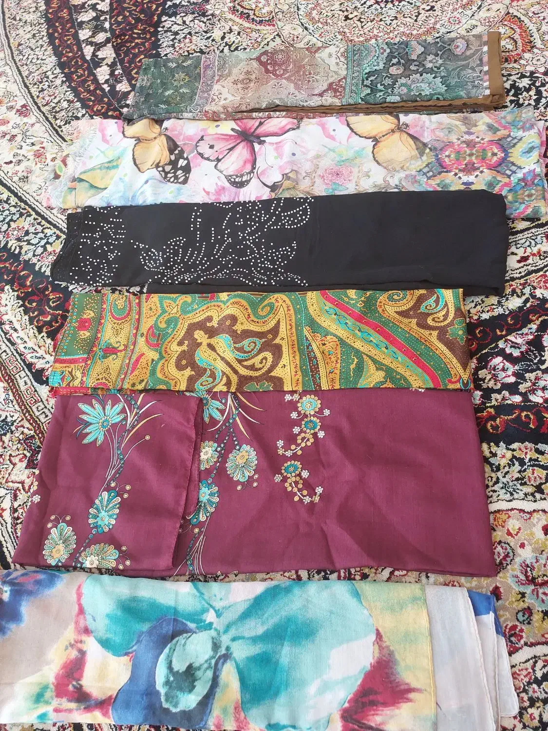 شال و روسری در حد نو|لباس|فامنین, |دیوار