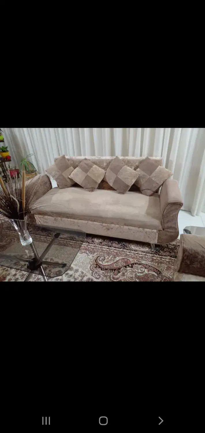 مبل ۷نفره راحتی|مبلمان خانگی و میز عسلی|مشهد, ده دی|دیوار