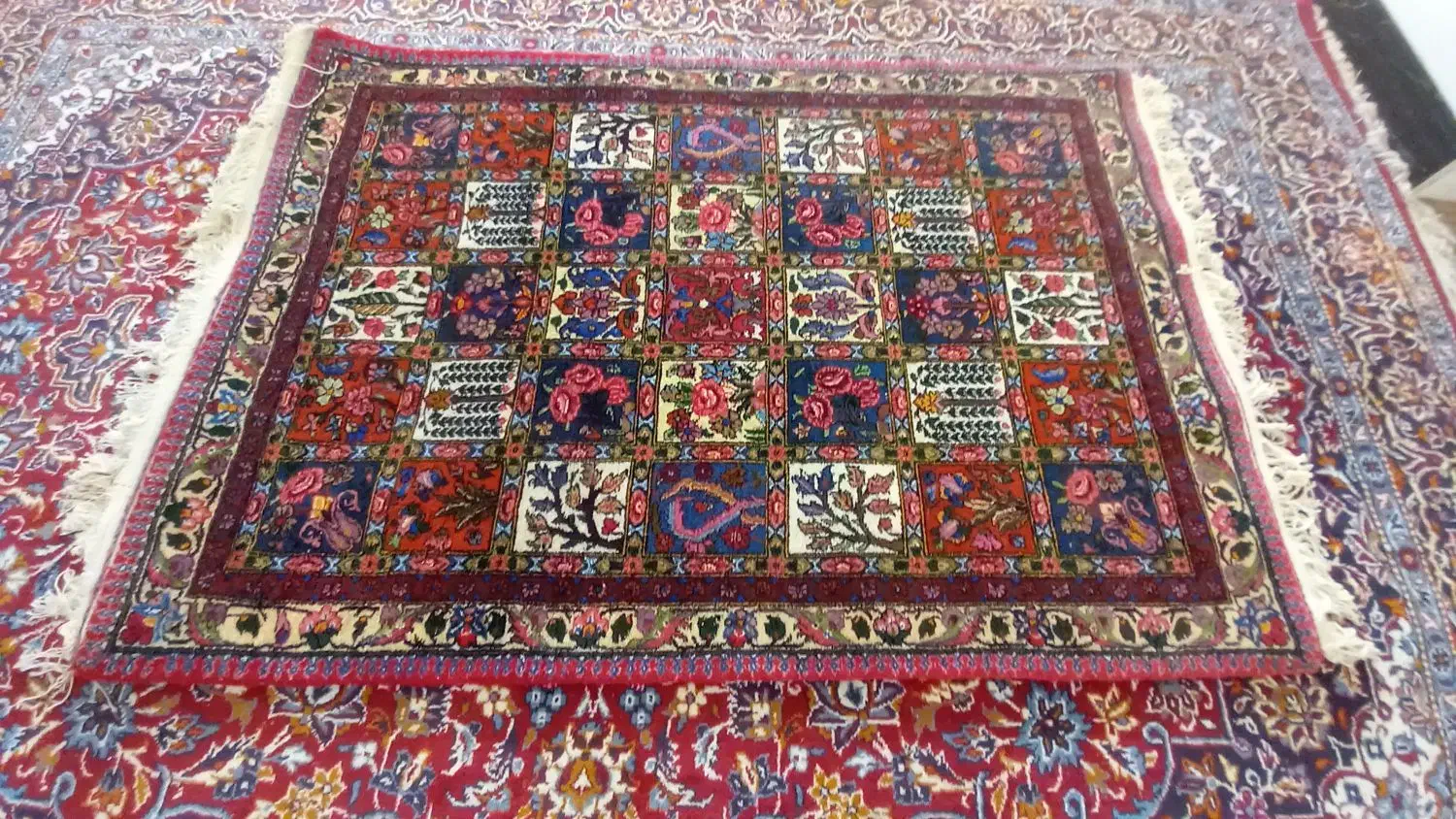 دو تا قالی دست بافت عالی قیمت مناسب|فرش|نجفآباد, صالح آباد|دیوار