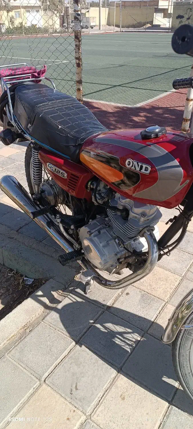 متور هندا 125 سالم و مدل 97تخفیف جزعی|موتورسیکلت|همدان, |دیوار