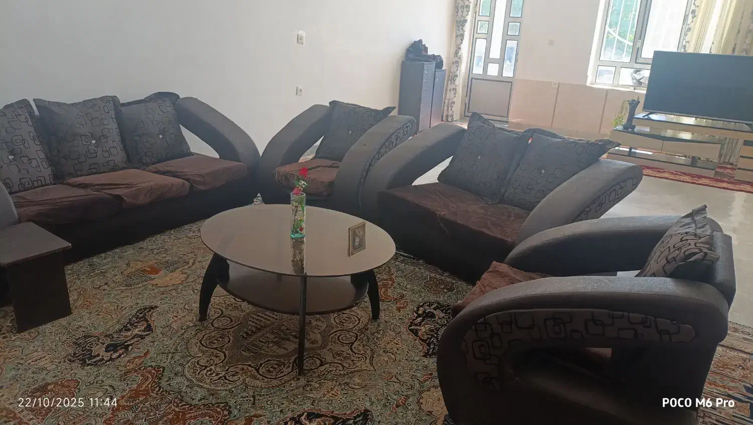 مبل ۷ نفره|مبلمان خانگی و میز عسلی|نورآباد, |دیوار