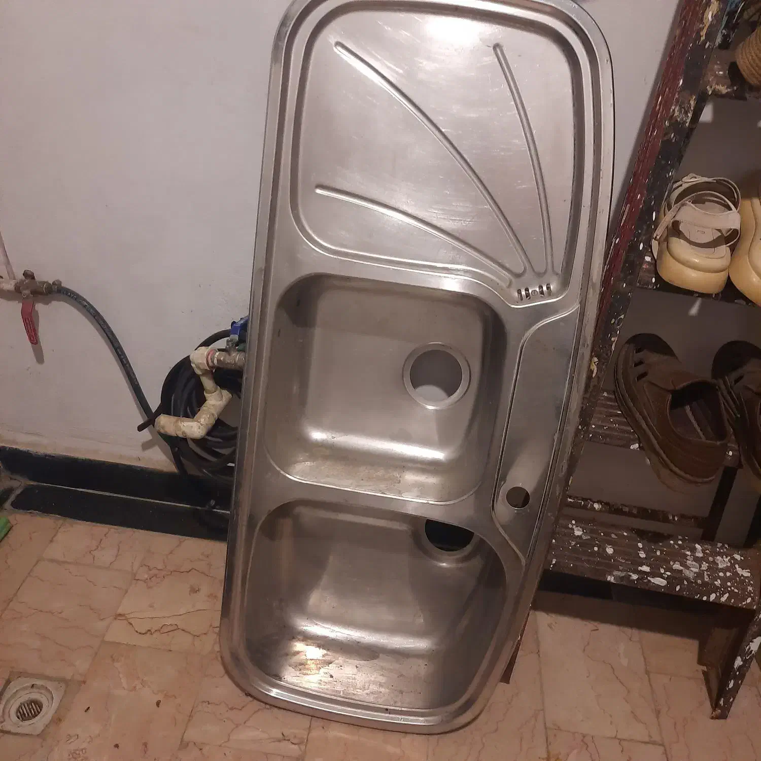 سینک ظرفشویی|مصالح و تجهیزات ساختمان|چابکسر, |دیوار