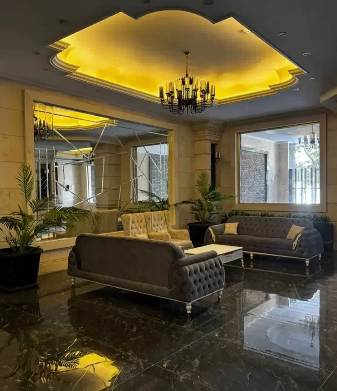 ۱۰۵ متر نوساز باشکوه ، فرعی داریوش ، لابی،اجتماعات|فروش آپارتمان|کرج, گوهردشت|دیوار