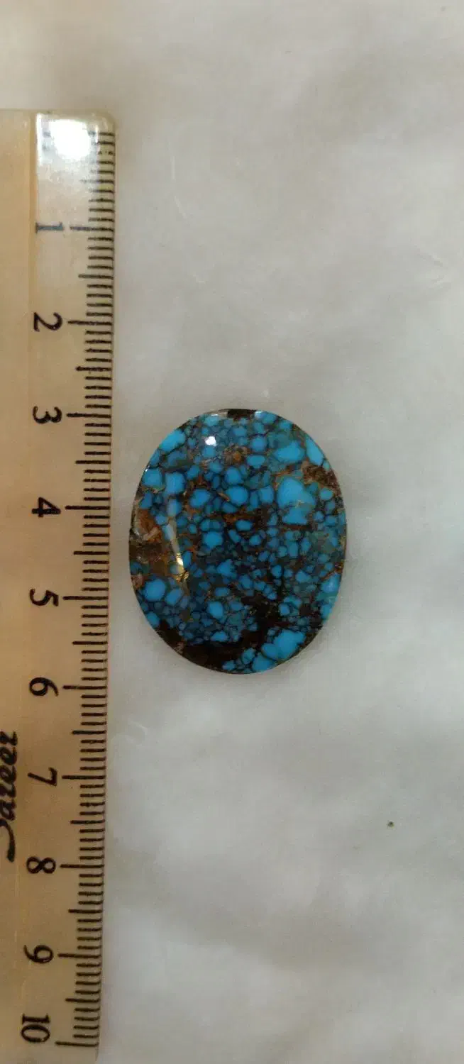 فیروزه نیشابور طبیعی عنکبوتی|جواهرات|قم, زنبیل آباد|دیوار