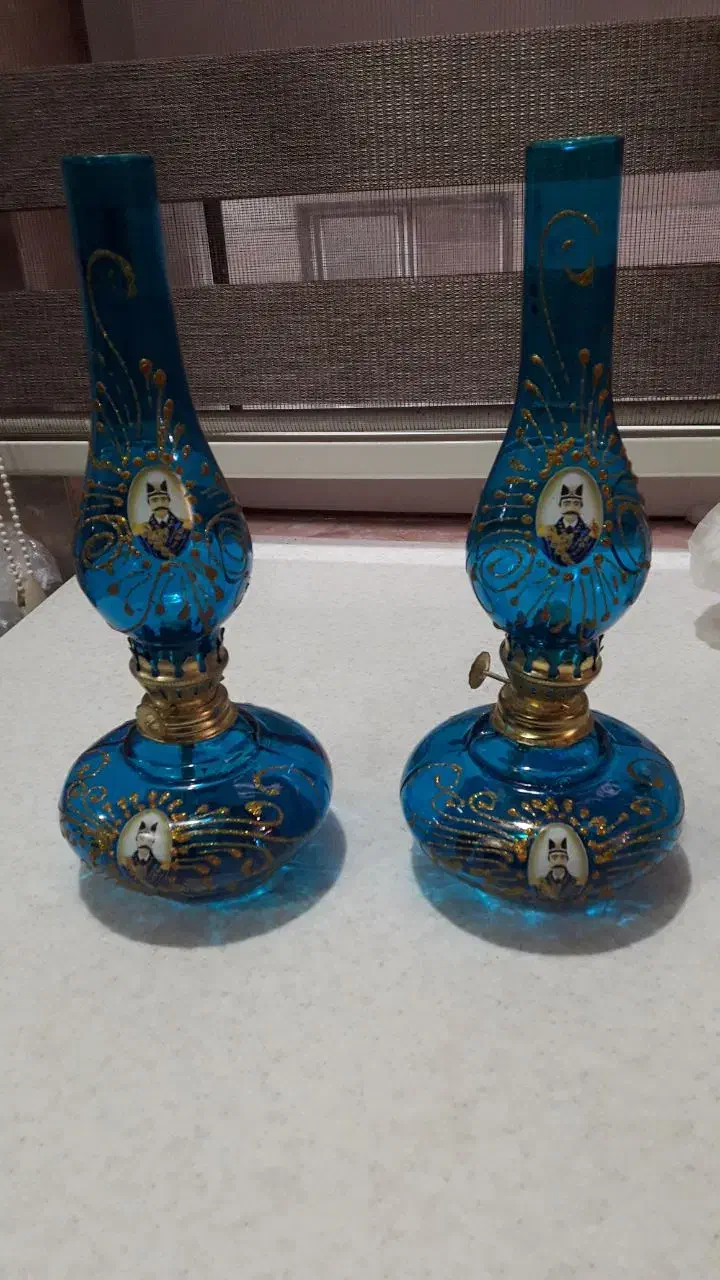 یک جفت چراغ برای شب یلدا|چراغ خواب و آباژور|تهران, زرکش|دیوار