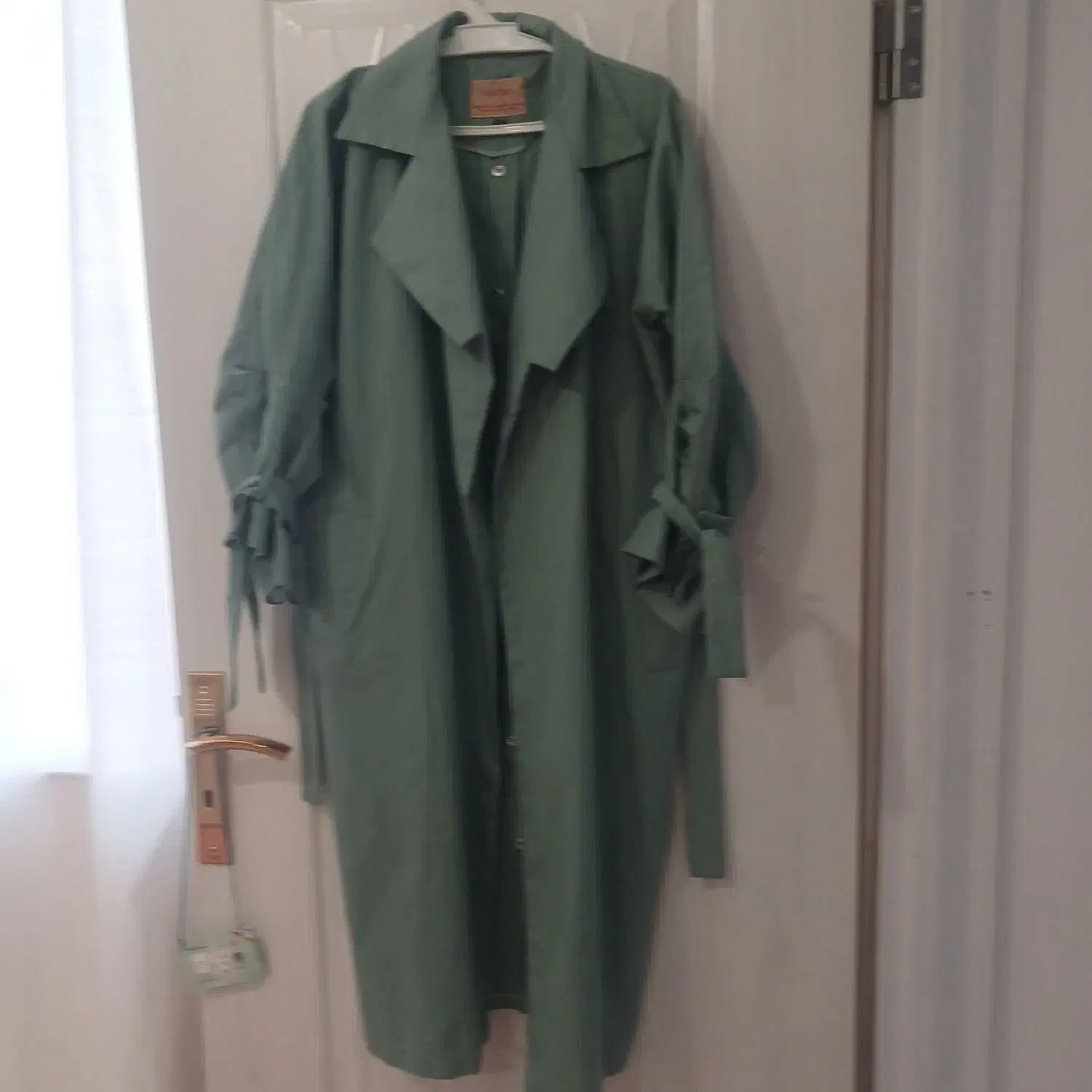 بارانی بلند سایز ۴۲تا۵۰ساپورت میکنه|لباس|سقز, |دیوار