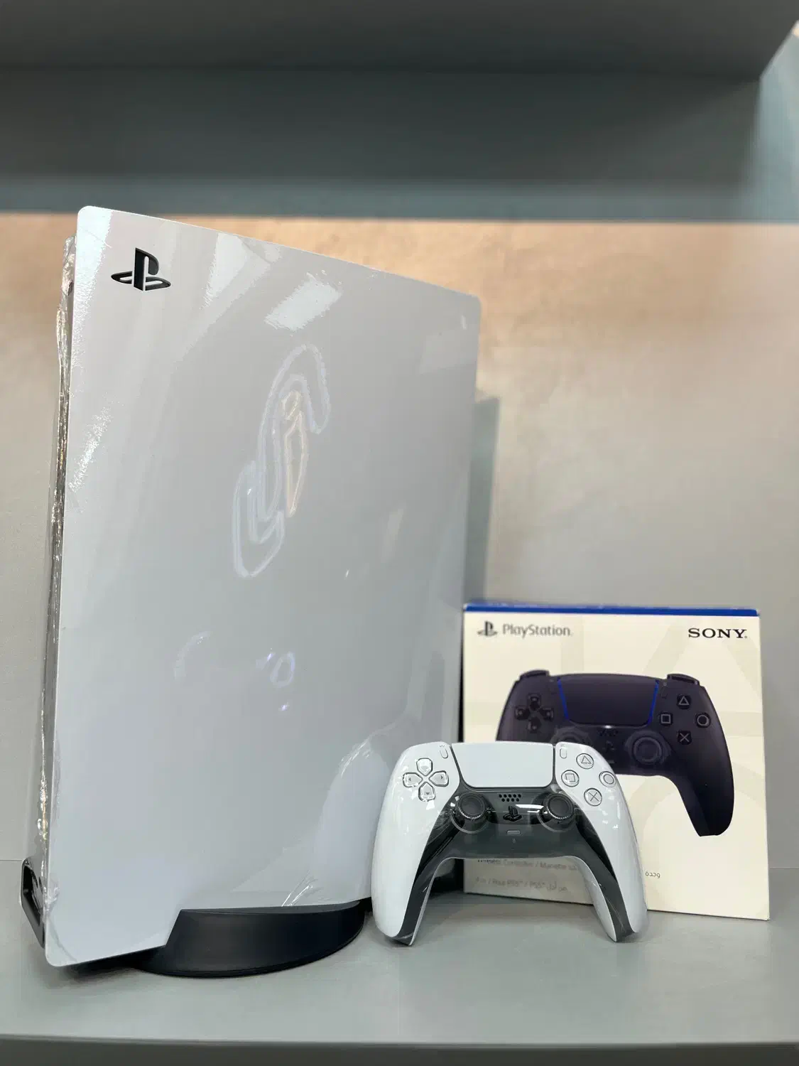 PS5 Fat اروپا دیسک خور ۲ دسته اصلی|کنسول، بازی ویدئویی و آنلاین|اردکان, |دیوار