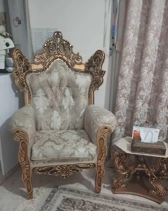 مبل سلطنتی|مبلمان خانگی و میز عسلی|اسلام‌شهر, مسکن مهر اسلاشهر (شهرک امام خمینی)|دیوار